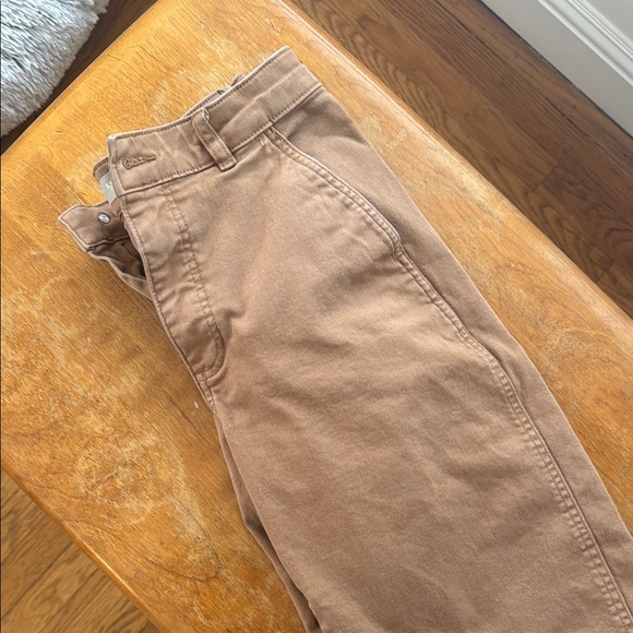 Everlane utility barrel pants tan - Picture 2 of 7